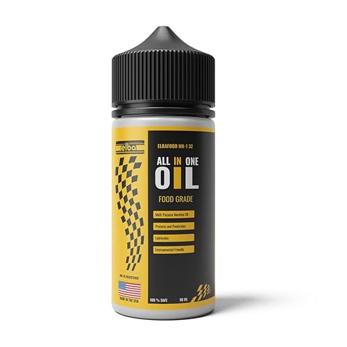 ACEITE TODO EN UNO  ACEITE MULTIUSO DE GRADO ALIMENTARIO  SEGURO PARA ALIMENTOS FDA  CERTIFICADO NSF COMO H-1, HALAL Y KOSHER   COMPARA A HOBART