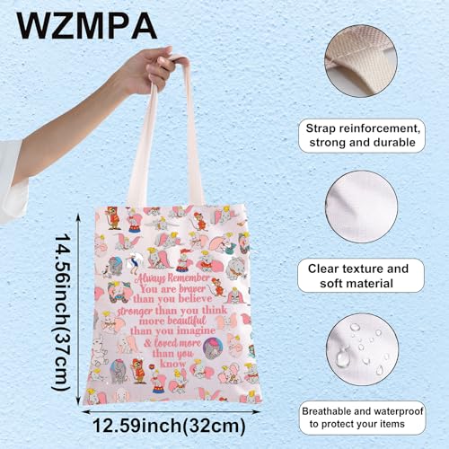 ZHANTUONE Bolsa De Cosméticos Beauty Beast Story, You Are Braver Stronger Smarter Than You Think Bolsa De Cosmeticos Regalos Inspirados En