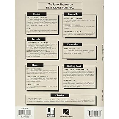 The Hanon Studies - Book 1 | Piano technique exercises arranged by John Thompson | Finger strength, Agility, Legato and drop-roll studies Lesson Book | Piano method songbook Paperback October 1, 2005
