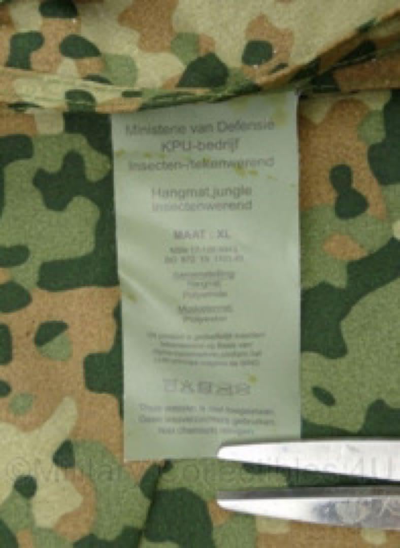 デッドストック オランダ軍ハンモックテントセット 超希少 デッド