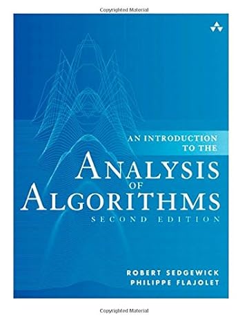 An Introduction to the Analysis of Algorithms : Sedgewick, Robert ...