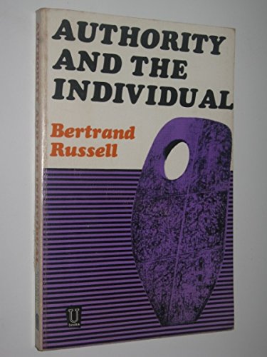 Authority and the Individual 0041700155 Book Cover