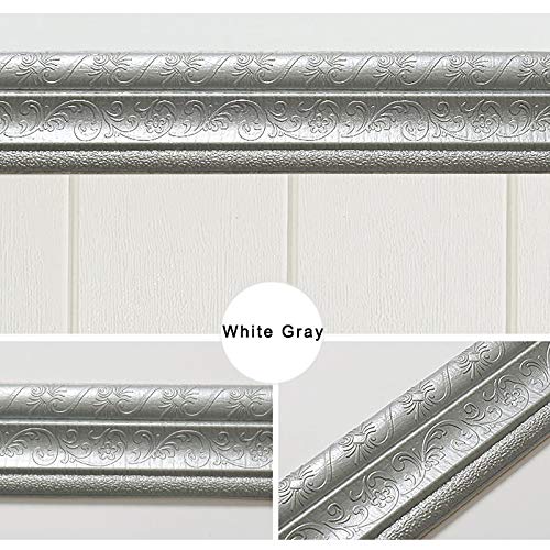 CherryC Borda de papel de parede, borda de rodapé de parede, linha de acabamento de parede de PVC, b