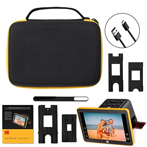 image for khanka Hard Travel Case Compatible with KODAK Slide N SCAN Digital Fil
