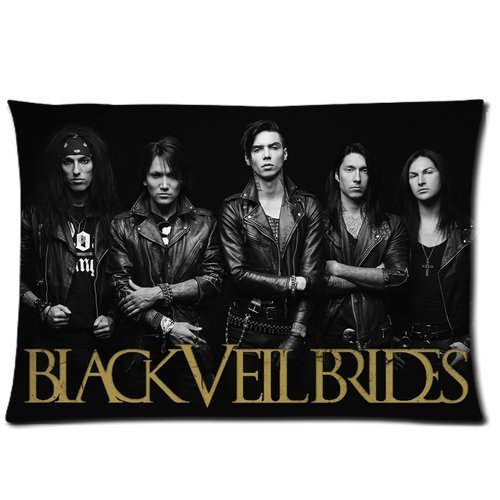 Best Music Posters Custom Pop Rock Band Black Veil Brides Andy Biersack Zippered Pillow Case 20x30 Inches(Two Sides)