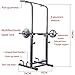 ZZZTWO Hogar Barbell Rack, Power Tower Estación de Fondos, Multifuncional Entrenamiento de...