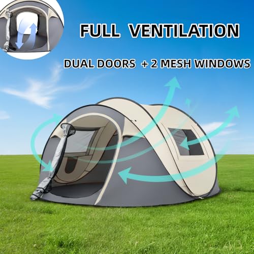 Carpa Pop Up para 4 Personas, Ligera y Espaciosa miniatura 4