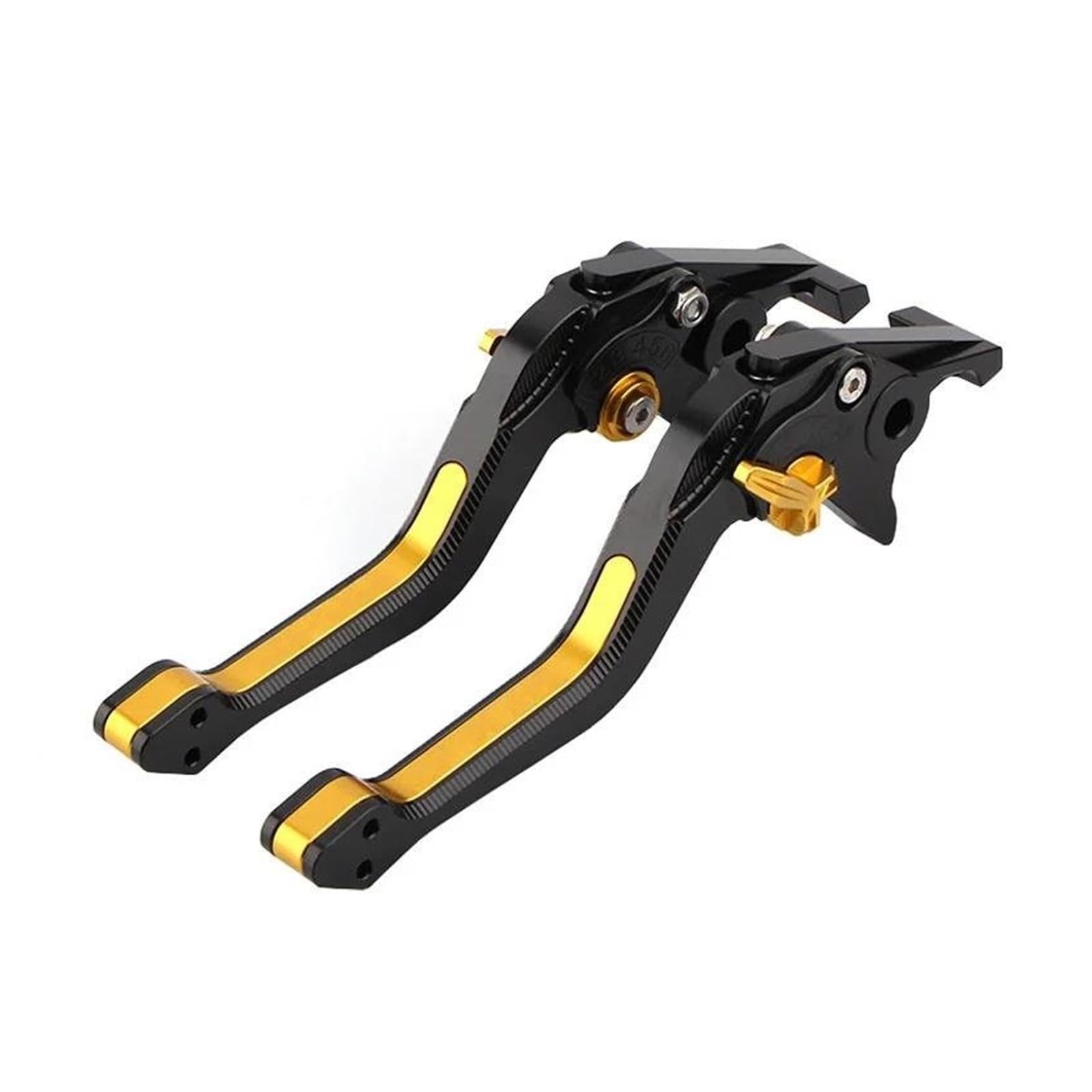 KOKOGLGBTD for Yamaha Xmax 300 XMAX250 XMAX400 XMAX125 2014-2022 Motorcycle 3D Rhombus Brake Clutch Lever(Black Gold)