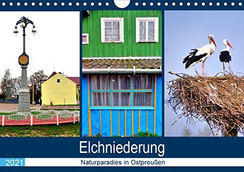 Preisvergleich Produktbild Elchniederung - Naturparadies in Ostpreußen (Wandkalender 2021 DIN A4 quer)