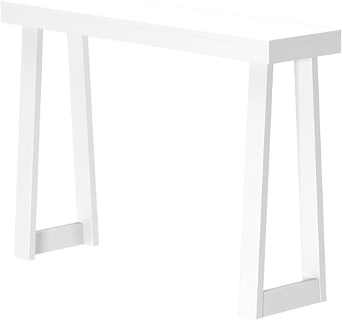 Miniatura 4 de Plank+Beam Solid Wood Console Table, 46 Inch, Sofa Table, Narrow Entryway Table for Hallway, Behind The Couch, Living Room, Foyer, Easy Assembly,