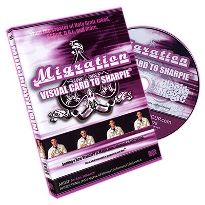 Migration by Jordan Johnson - DVD de close-up pour animer vos soirées entre amis