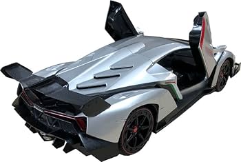 ラジコン　Lamborghini Veneno 1/18 スケール シルバー ラジコン Lamborghini Veneno 1/18 スケール シルバー ラジコン
