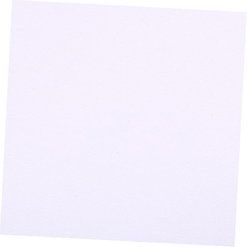 Miniatura 3 de COHEALI 6 piezas de lienzo de pintura para lienzo, lienzos, marcos blancos para lienzo, discos redondos de madera, tablero de pintura al óleo, panel