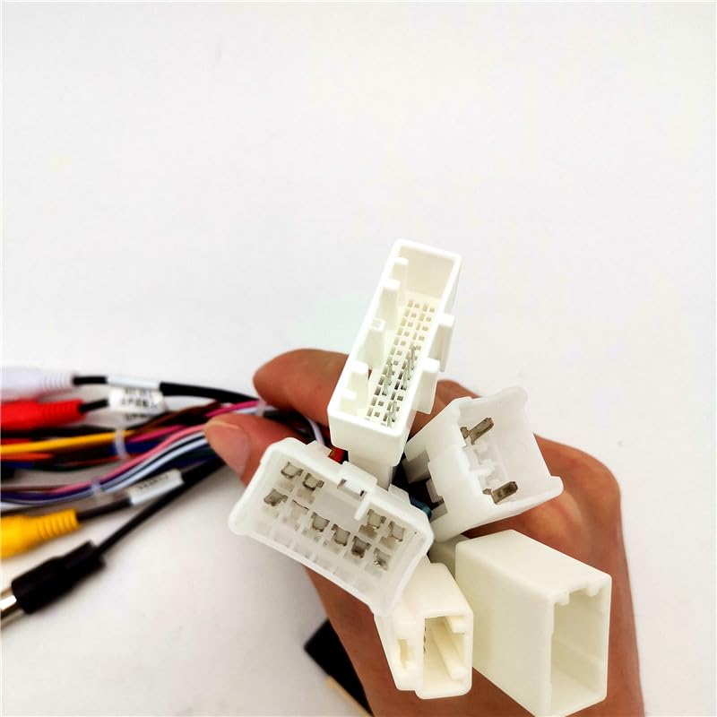 16PIN Car for Audio Stereo Android Power Wiring Harness Cable Adapter with Canbus for Subaru XV Crosstrek 2017+ Forester 2017-2019