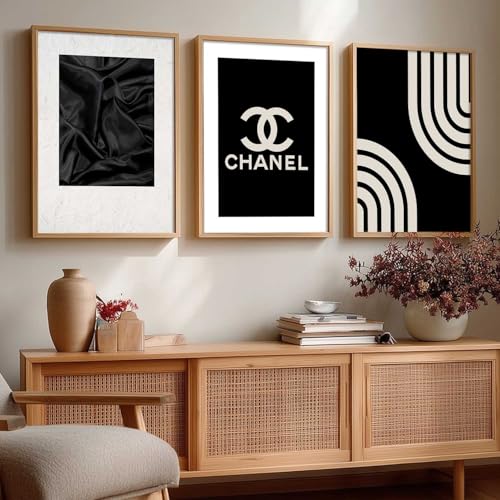 Image of HOTHOUSE Decorative Boho Wall Art Home Decor Painting poster With Frame For Living Room Hotel Wall Decor Digital Reprint Set of 3 (19X25 inch)