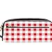 Produktbild Federmäppchen Marker Stift Tasche Schreibtisch Organizer Boxen Rotes und weißes Tischdecke-Muster Aufbewahrungstasche