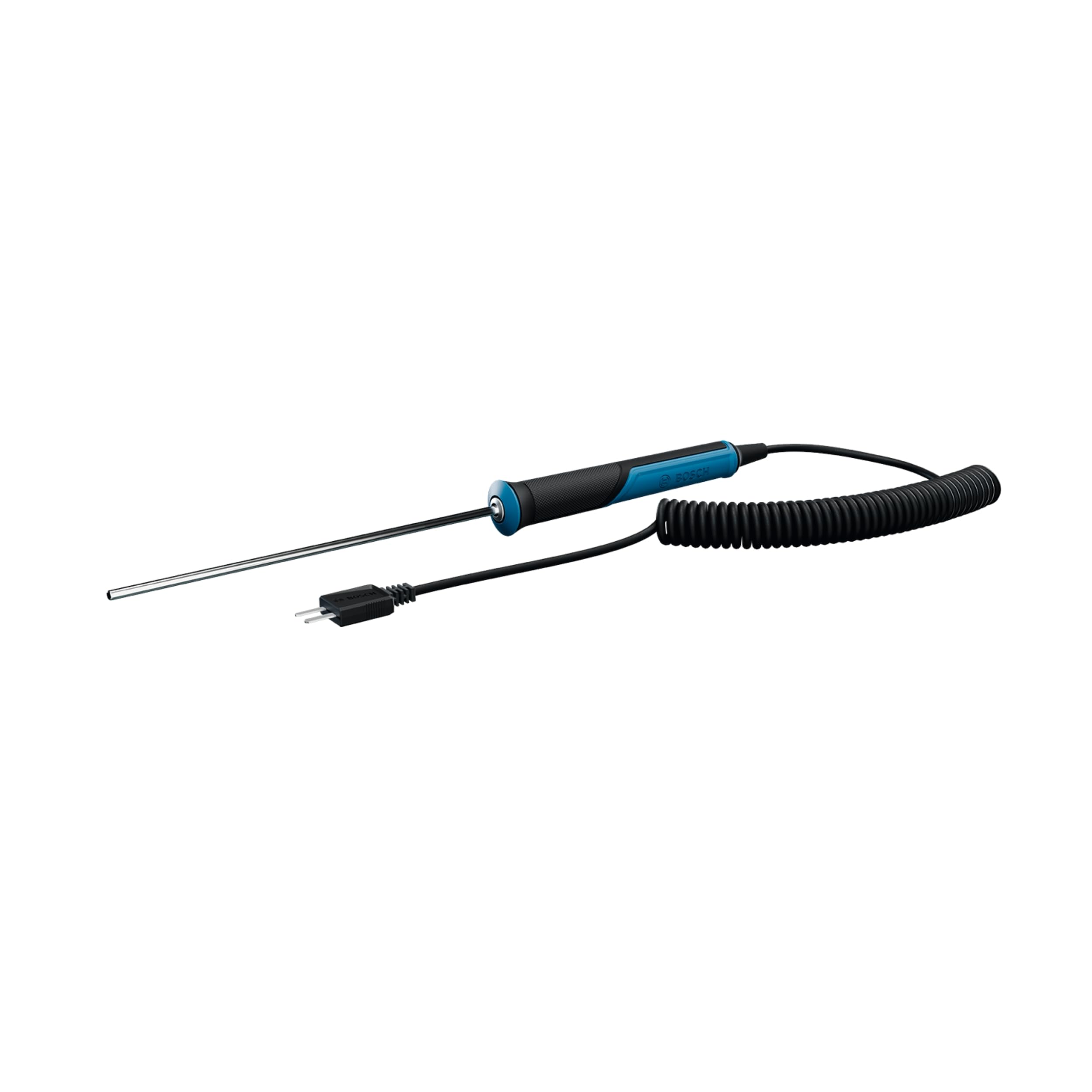 Bosch PRO Sonda di temperatura (tipo K) a immersione (da -40 °C a +400 °C, punta ermetica in acciaio inox, cavo da 500 mm estendibile fino a 2.000 mm, impugnatura ergonomica)