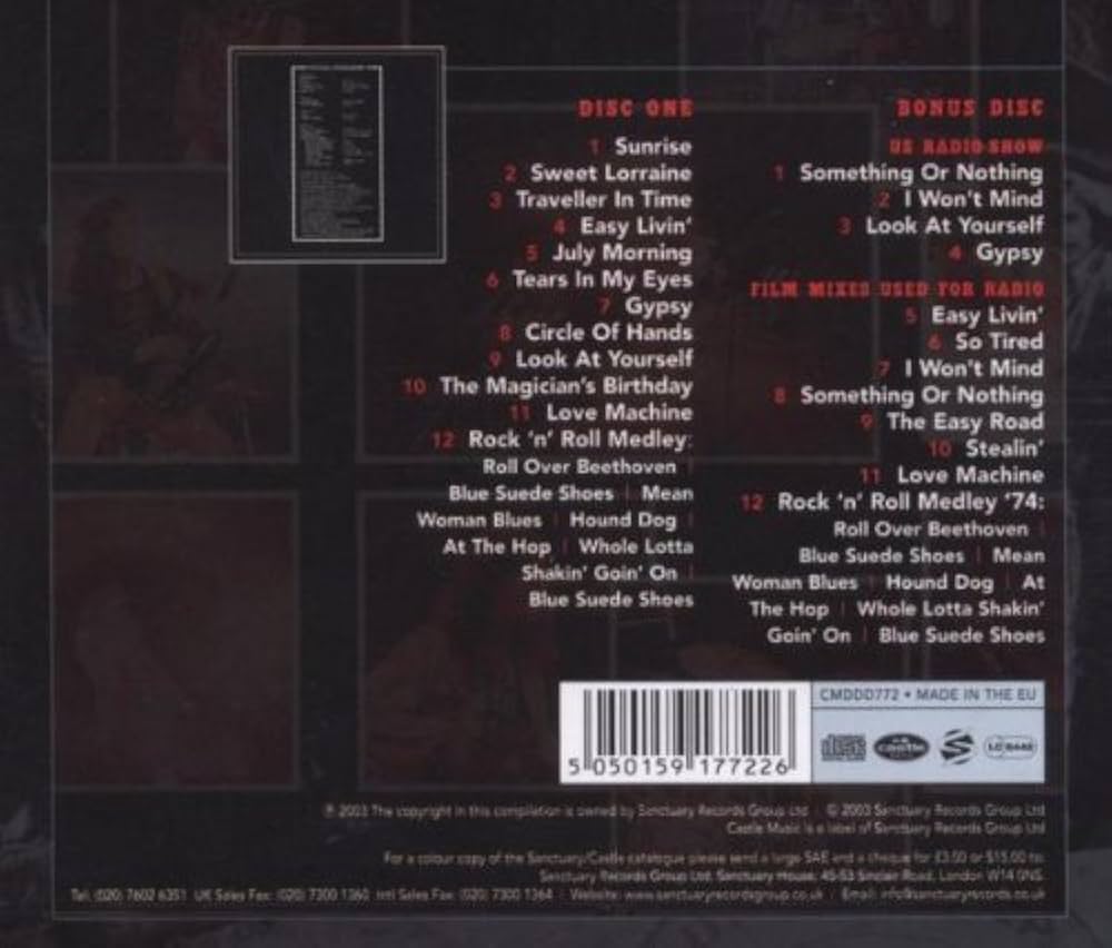 ユーライア・ヒープ・ライヴ Uriah Heep – Uriah Heep Live – 2 x Vinyl (Gatefold, LP