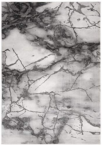Tapete Decorativo SAFAVIEH 274x200 cm Gris Moderno miniatura 2