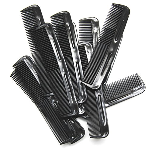Favorict (12 Pack) 5" Pocket Hair Comb Beard & Mustache Combs For Men's Hair Beard Mustache And Sideburns #TOP3
