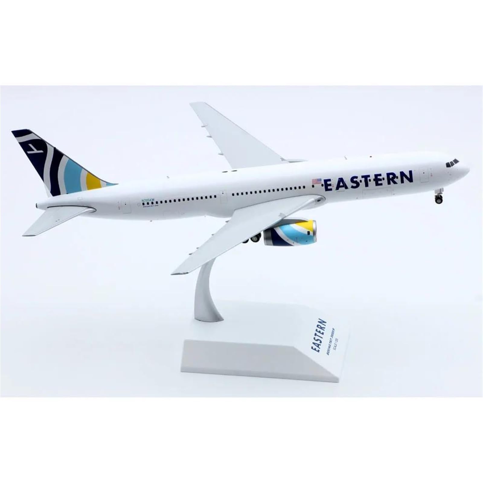 Model samolotu metalowy Model samolotu 1:200 dla Eastern Airlines B767-300ER odlewany model samolotu samolot odrzutowy zestaw modeli do składania linii lotniczych skala Model samolotu