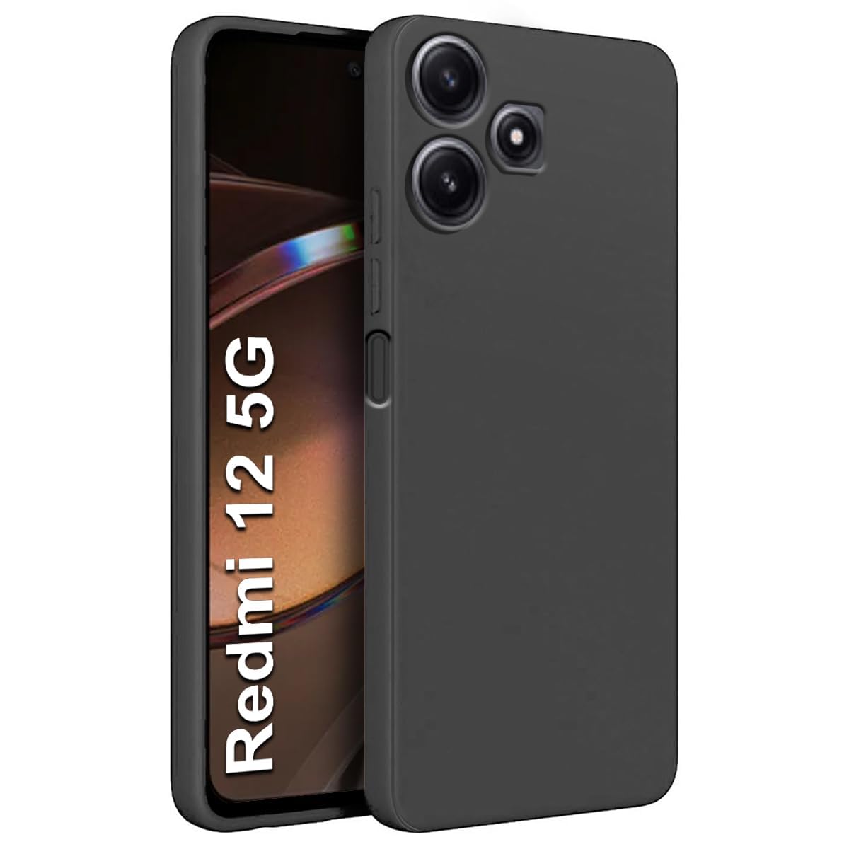 SHINESTAR Liquid Silicone Redmi 12 5G / Poco M6 Pro 5G Case Cover | Microfiber Inside | 360 Degree Camera Protection Bump Back Case Cover for Redmi 12 5G / Poco M6 Pro 5G - Black (B0CHX3SPBJ) Amazon Price History, Amazon Price Tracker