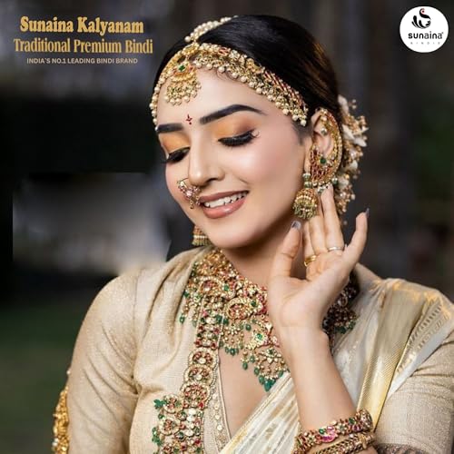 Image of SUNAINA Fancy Multicolour Kalyanam Bindi Book for Women & Girls - Spiral Range Sticker Bindiya with Mirror, Velvet Material Long Lasting Skin Friendly Adhesive, Perfect for Daily Wear, Weddings & Festivals | Pack of 1 | 350+ Bindi in a Book