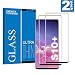 Produktbild JingHuier Panzerglas Schutzfolie for Galaxy S10 Plus, [2 Stück] Hohe Qualität Gehärtetem Glass [Fingerabdrucksensor Kompatible] [9H Härte] [Blasenfrei] Panzerglasfolie für Samsung Galaxy S10 Plus