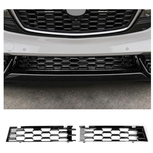 Image of CDEFG 2Pcs for 2026 Mazda CX-5 Front Grill Mesh Inserts Trims | Front Bottom Grille Guard for 2026 Mazda CX5 Car Exterior Accessories ABS Material 2026 Mazda CX 5 Accessories