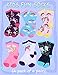 Anlisim Girls Fashion Cotton Crew Cute Unicorn Shorty Socks 6 Pack (Unicorn-B, 5-8 Years Old)