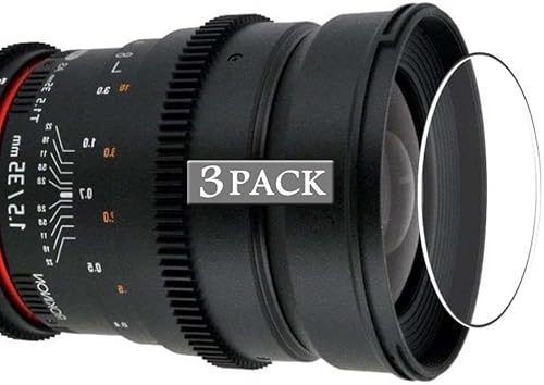 Miniatura 1 de Vaxson 3-Pack Screen Protector, compatible with SAMYANG 35mm T1.5 VDSLR AS UMC II TPU Film Protectors Sticker  Not Tempered Glass