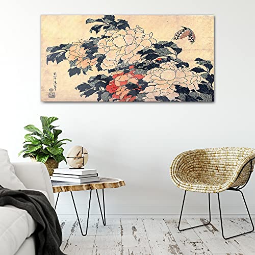 Image sur verre 100x50cm Peonies Coloray pour decoration murale salon - 4