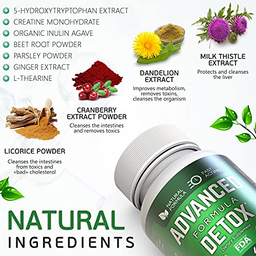 Salutem Vita Advance Formula Detox - Supplement For Toxin Removal (3) #TOP1