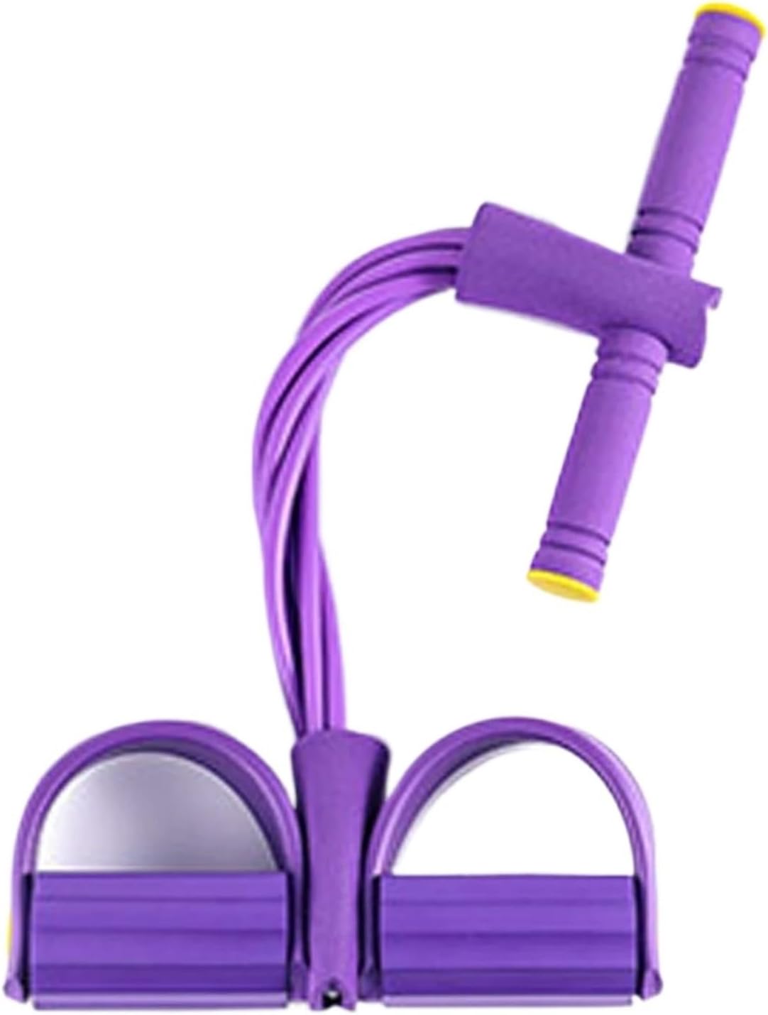 Pilates Pull Rope For Back And Abdomen Exercise Foot Pedal Resistance Band | Pilates Pull Rope For Back And Abdomen Exercise Foot Pedal Resistance Band Portable Multifunctional Sit-Up Assist