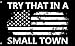 AUKUTOCO Try That in A Small Town flag Country Music American Tapestry Wall Decor College Party Indoor Outdoor Banner 3x5 Feet