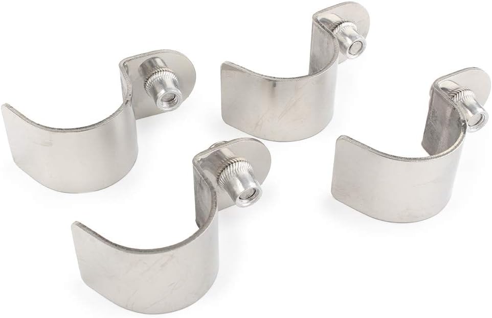 Rbanna1 Motorcycle Oil Shrouds Guard, Radiators Guard for Yamaha XVS1100 Drag Star Classic/Custom 1999-2012, Silver