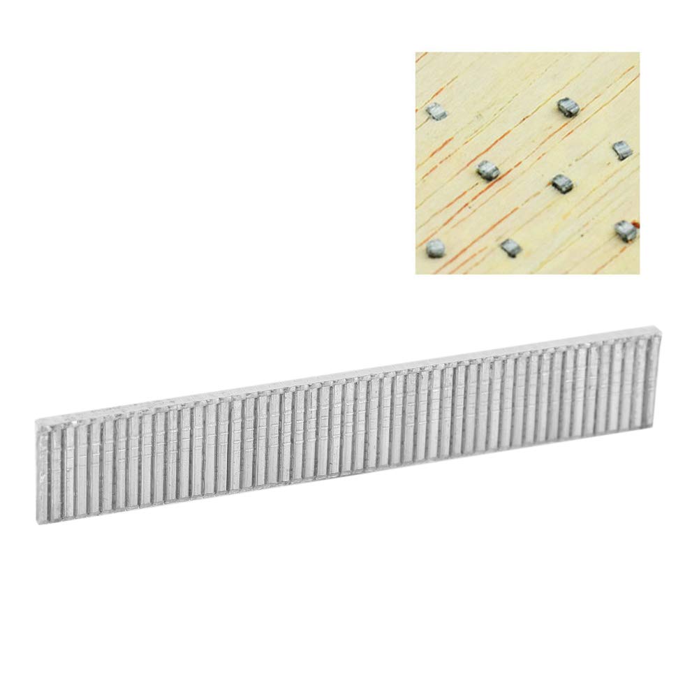 Staples, 1000pcs Staple Nails, U-Shaped Fasteners Nails for Wire Mesh and Woven Fencing, Staples Nails Fasteners for Handheld Staple Gun Stapler(T-Type)