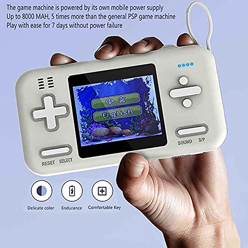 ZHZHUANG Handheld-Spielkonsole Und Tragbares Ladegerät Für Kinder Erwachsene, 416 Klassische Fc-Spiele Mit 8000Mah Fast… – Bild 4