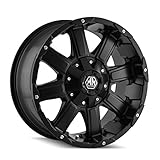 Mayhem Chaos 8030 Matte Black Wheel (18x9