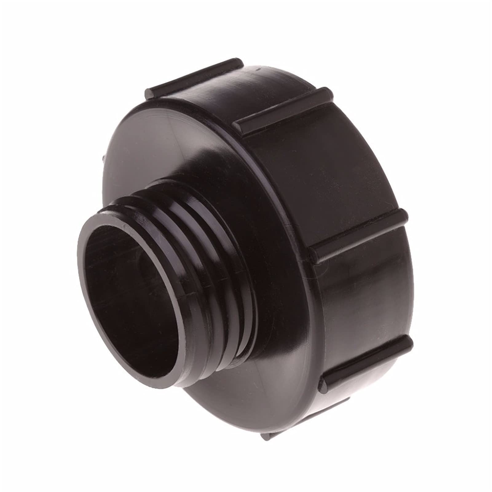 Adaptateur IBC 100mm filetage grossier vers vanne 50mm de cuve