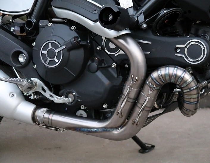 Marmitta Di Scarico Completa Per Yamaha Tmax 500/530 XP500 2008-2016 - Acciaio Inossidabile, Stile Slip-on