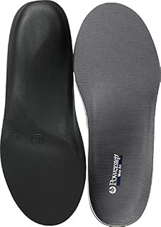 Powerstep Fit Shoe Inserts, Grey, Men's 12-13.5, Women's 14-15.5 Wide