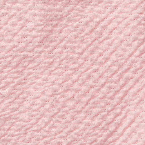 Image of HonestBaby Matelasse Reversible Receiving Blanket 100% Organic Cotton for Baby Boys, Girls, Pattern Play White /Pink, One Size
