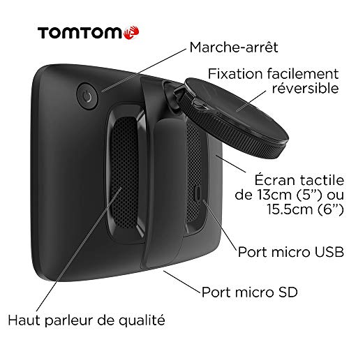 TomTom GPS Voiture GO Classic, 5 Pouces, Info Trafic, Essai des Alertes de Zones de Danger, Cartes EU, Mise à Jour via… - Image 8