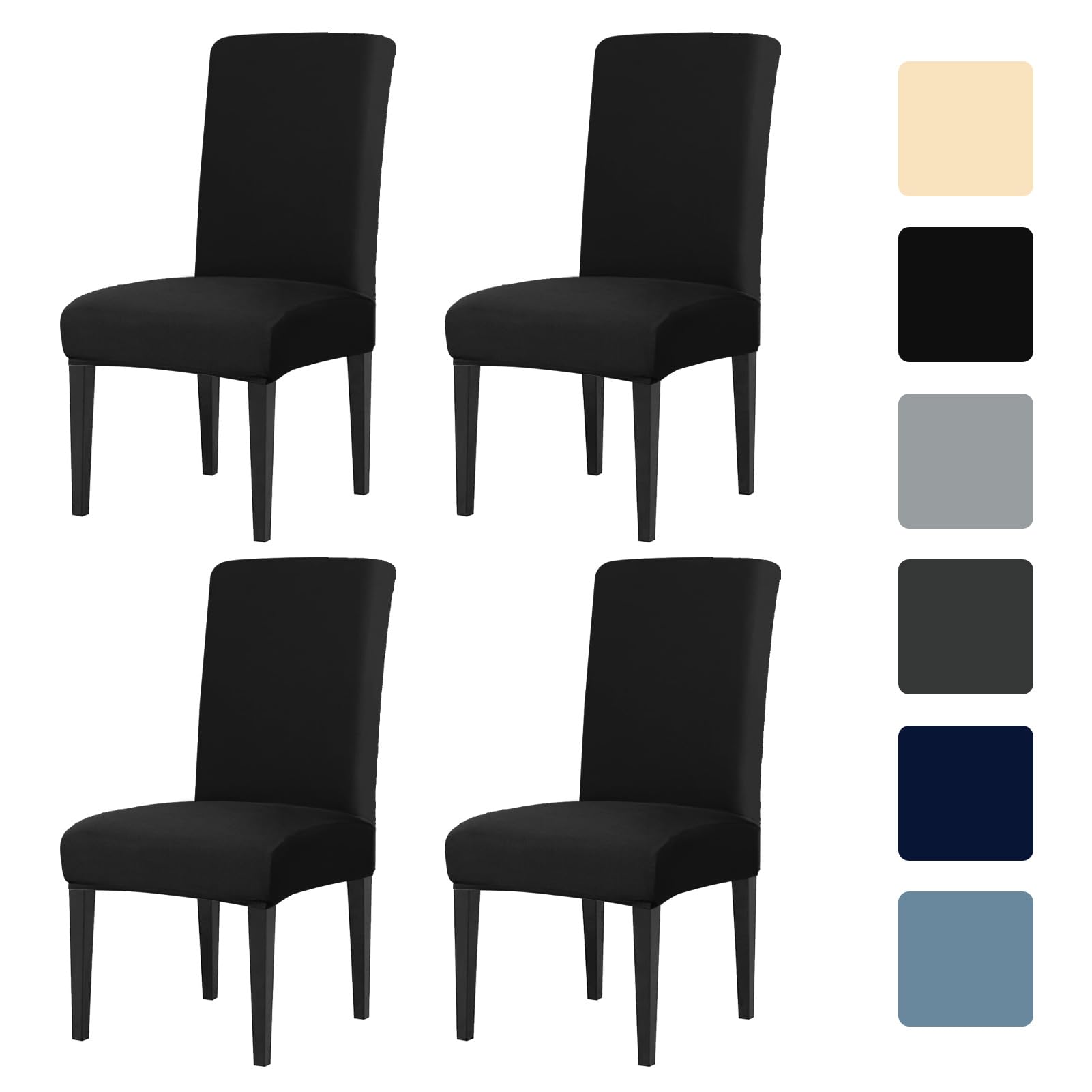 LUSCHEER Dining Room Chair Covers Set of 4