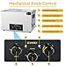 EIWEI 30L Ultrasonic Cleaner Professional Power-Adjustable Knob Jewelry Cleaning Machine with Heater Timer for Carburetor, Jewelry, Glasses, Dentures, Circuit Boards, Automotive Parts