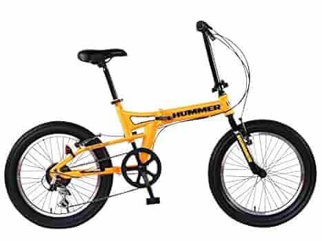 HUMMER 折り畳み自転車　ブラック 極太タイヤ20×3.0 ハマー 51dIa7CbQ6L._SY350_QL15_.jpg