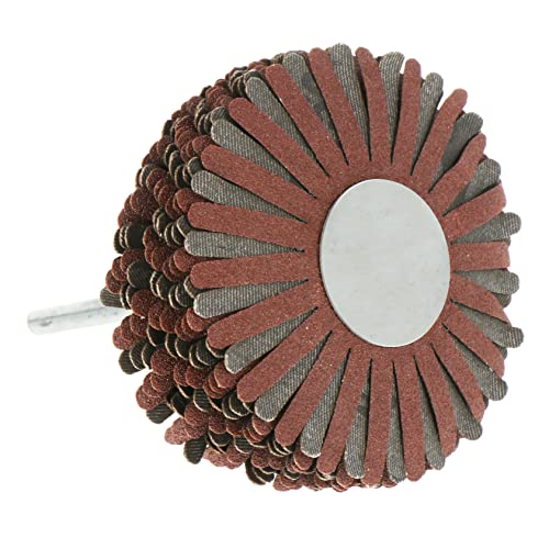 PRETYZOOM Sandpaper Flower Head for Sanding Grinding Polishing Abrasive Wheel for Multitool Sanding Pads