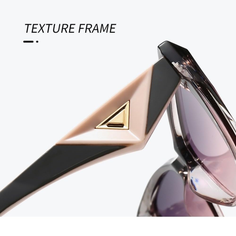 Modne okulary przeciwsłoneczne dla mężczyzn i kobiet Okulary przeciwsłoneczne Cat Eye Unisex Trend Eyewear UV400