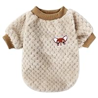 Amazon | Jimjis 犬服 秋冬 犬 服 冬 サンゴベルベット フリース 犬の